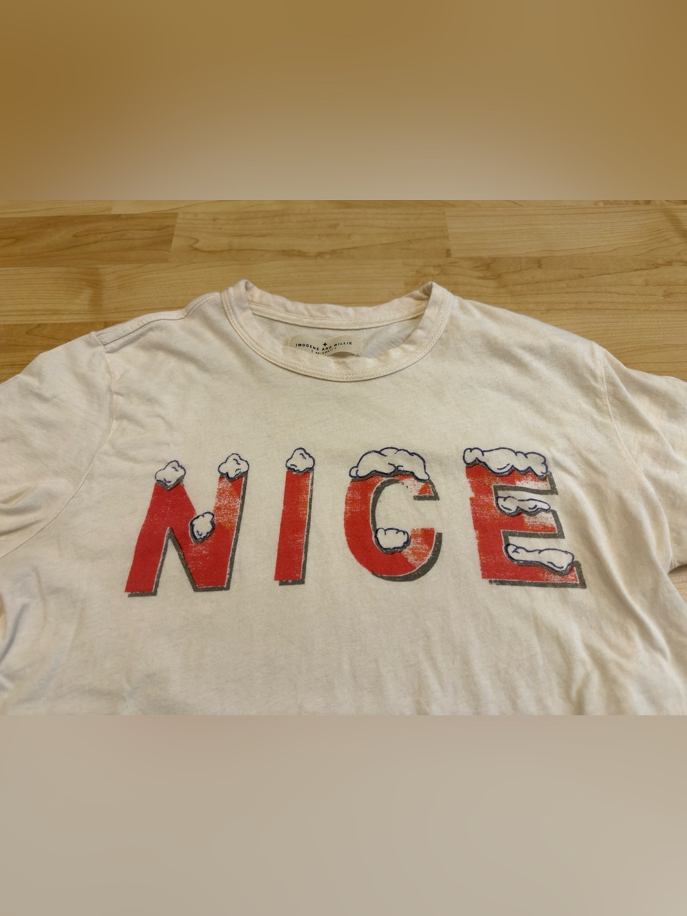 Imogene and Willie The "Nice" Tee - Unisex Size XXS (runs large) - Picture 3 of 10